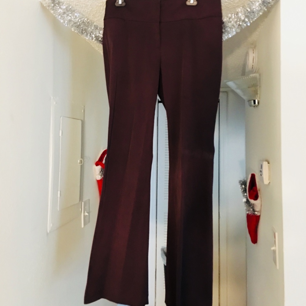 Mahogany color slacks